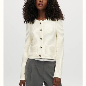 joie cream cardigan